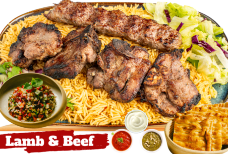 09. LAMB CHOPS & BEEF SHAMI
